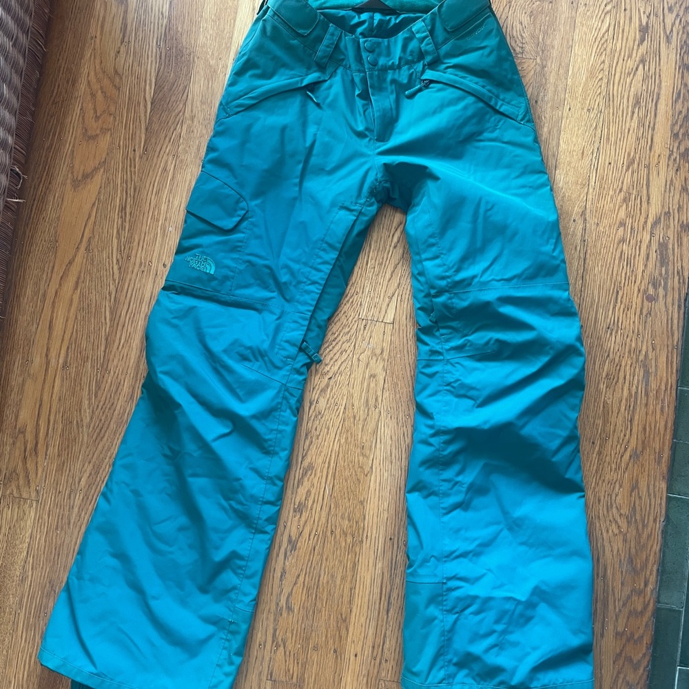 The North Face Teal Snow Ski Pants